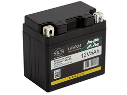 SKN LiFePO4 YTX5L-BS (12V/5Ah/80A) [UTX5L-BS, CT1205, YT5L-BS]