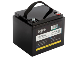 Gelbert LiFePO4 (12V/50Ah/50A/600Wh) [6-GFM-38]