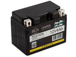 SKN LiFePO4 YTX4L-BS (12V/4Ah/50A) [UTX4L-BS, CT 1204, MT 12-4]