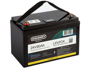 Литиевый тяговый аккумулятор Gelbert LiFePO4 (24V/80Ah/100A/1,920Wh) Bluetooth