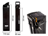 Литиевый аккумулятор 36V 10Ah White 4 контакта
