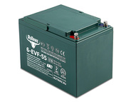 Тяговый гелевый аккумулятор RuTrike 6-EVF-55 (12V55A/H C3)