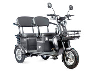 Электротрицикл Rutrike Караван (зеленый)