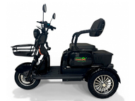 Электротрицикл GreenCamel Фродо X7 PRO V2 (60V 800W R10) дифференциал (синий)