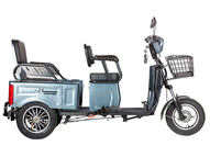 Электротрицикл Rutrike Gelbert Tuban 48V/60V 600Вт (серый)