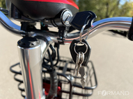 Электротрицикл TRION Transporter DUAL (Красный)