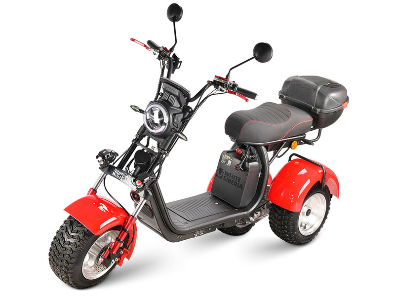 Электротрицикл White Siberia TRIKE IKRA 5000W