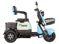Электротрицикл Rutrike Gelbert Vega 48V/60V 600Вт (фиолетовый)