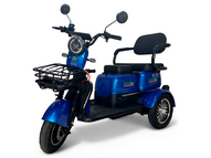 Электротрицикл GreenCamel Фродо X7 PRO V2 (60V 800W R10) дифференциал (синий)