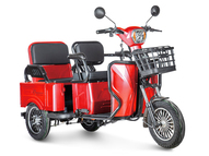 Электротрицикл Rutrike Gelbert Tuban 48V/60V 600Вт (серый)