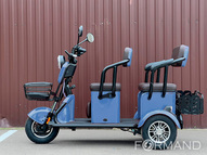 Электротрицикл GreenCamel Пони Z8 (60V 650W) дифференциал, (Синий)