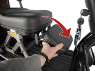 Электротрицикл Wanshida UN MOTO 60V 650Вт (черно-синий)