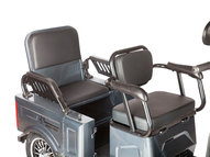 Электротрицикл Rutrike Gelbert Tuban 48V/60V 600Вт (серый)