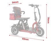 Электротрицикл Elbike Адъютант A1 SLA