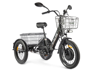Электровелосипед GREEN CITY e-ALFA Trike (черный) Электровелосипед GREEN CITY e-ALFA Trike (черный)