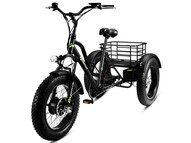 Трехколесный электрофэтбайк трицикл Grizzly M5